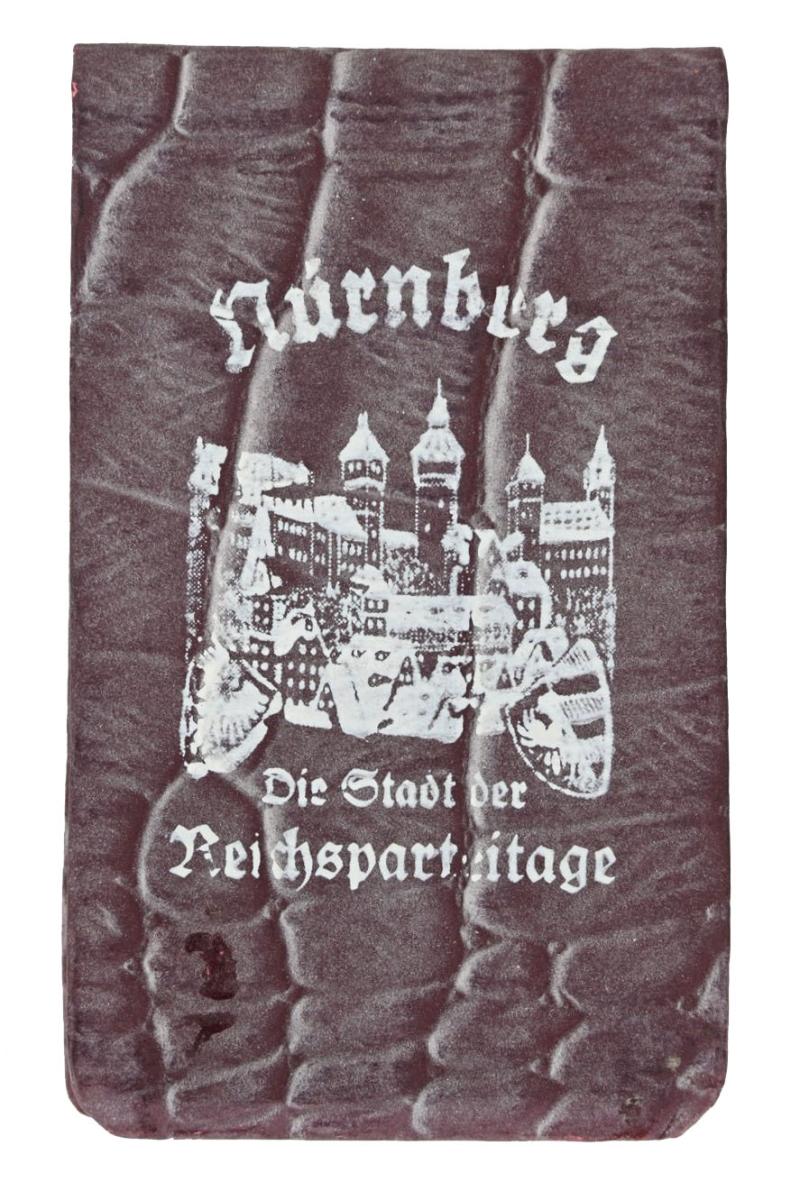 German Reichsparteitag Nurnberg Notebook