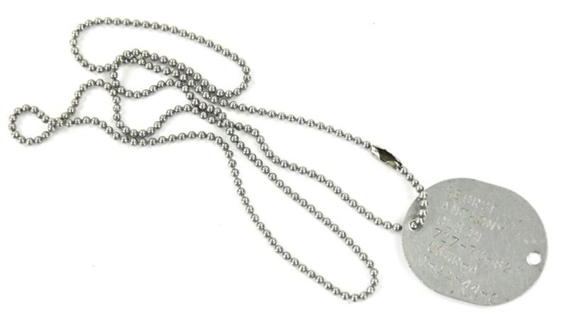 USMC WW2 Dog-Tag 'George A. Olson'