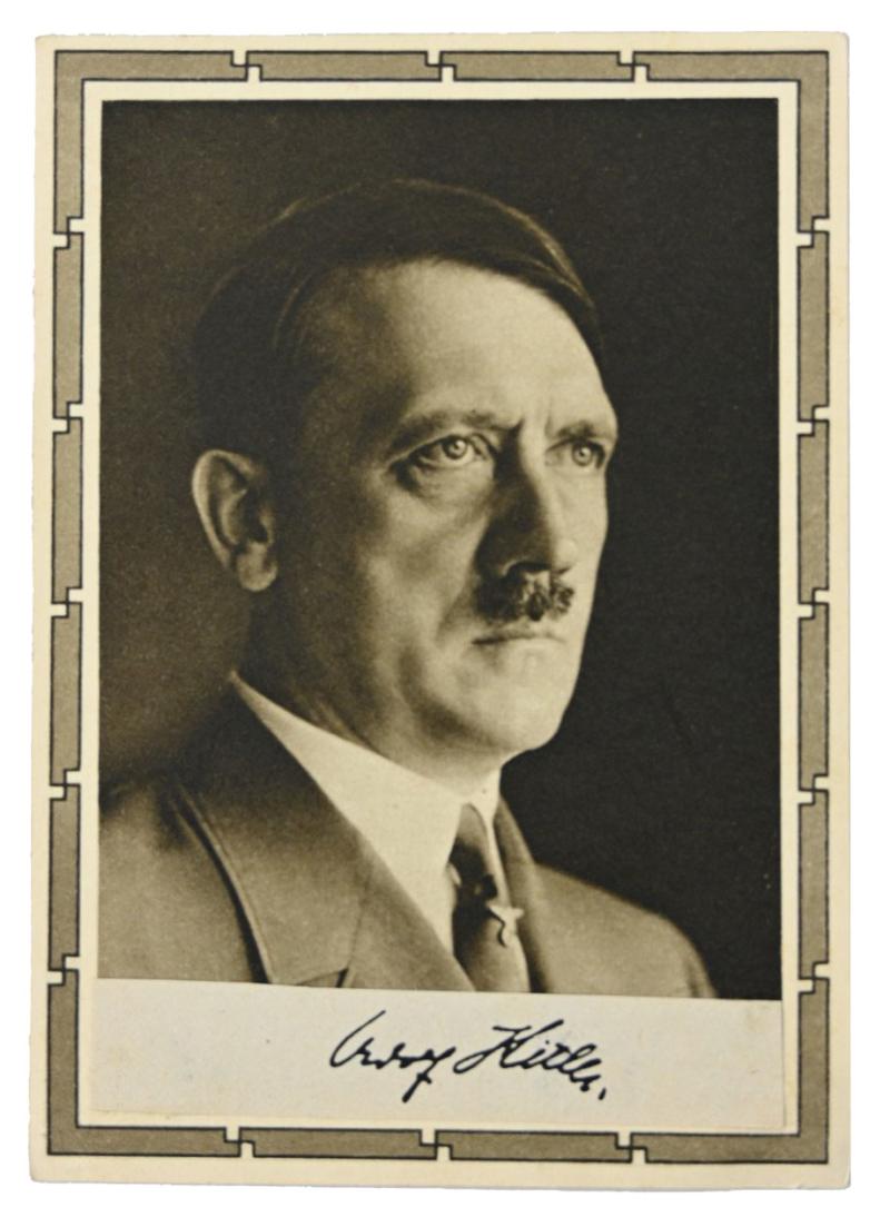 German Adolf Hitler Postcard