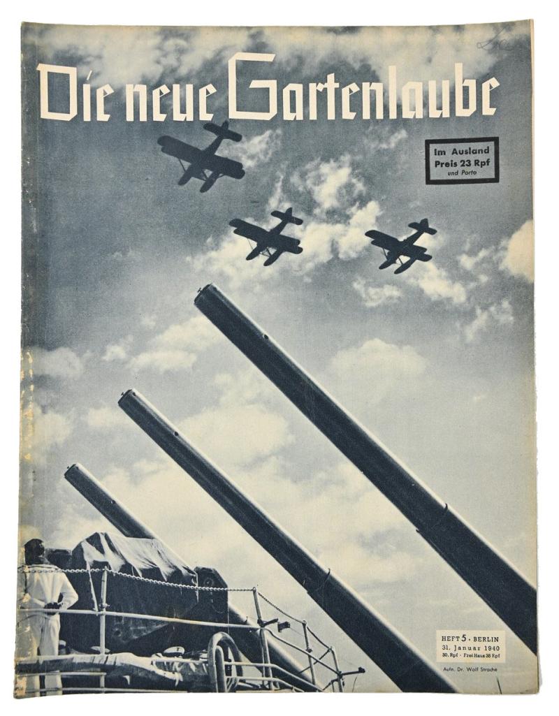 German Magazine 'Die Neue Gartenlaube' 31 January 1940