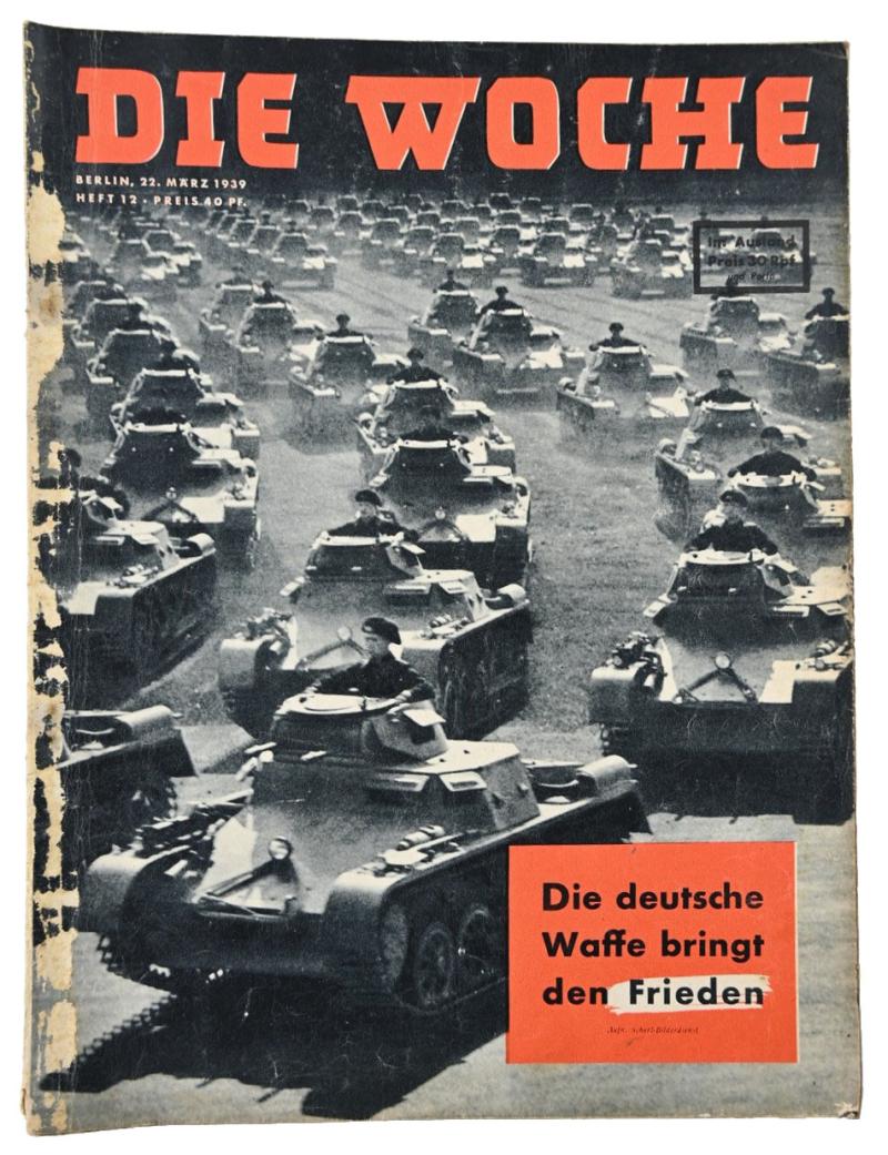 German Third Reich Magazine 'Die Woche' 1940