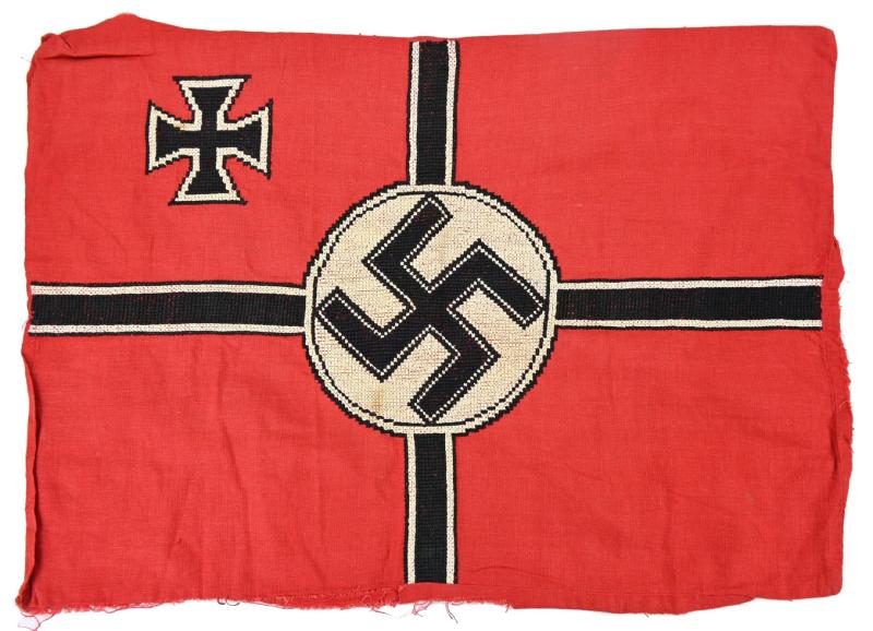 German Third Reich Period Crochet Pillow Cover