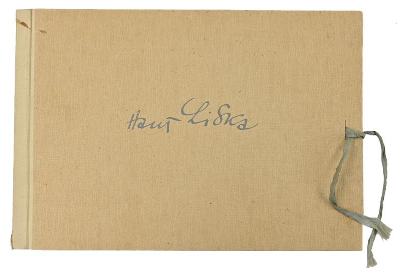 German WH Hans Liska Sketch Book 1944
