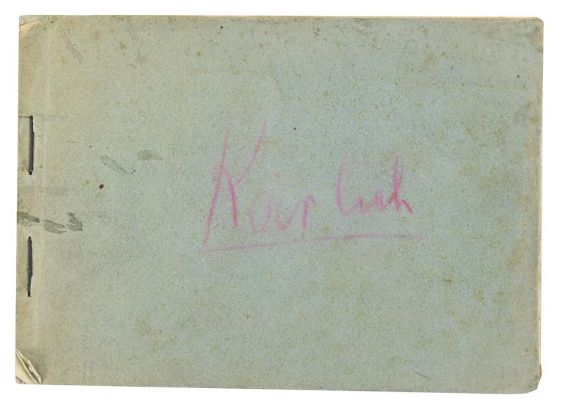 German WHW Contribution Booklet 1935/36