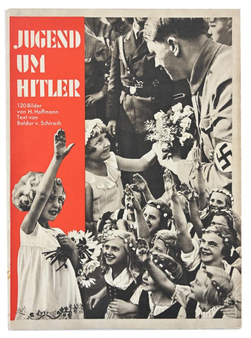 German Book Adolf Hitler 'Jugend um Hitler'