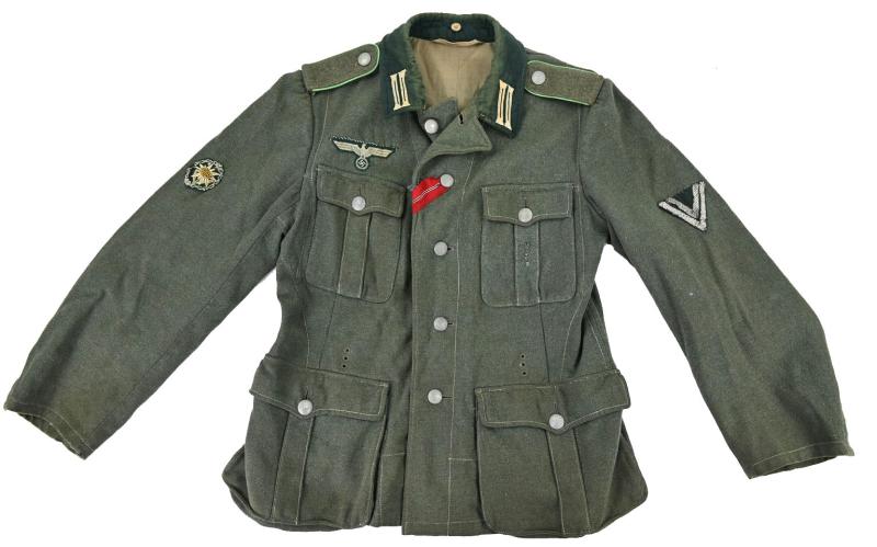 German WH M36 GBJ Combat Tunic