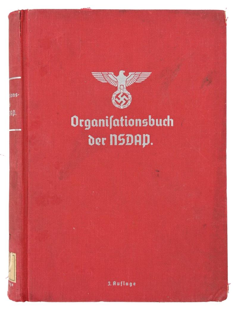 German NSDAP Organization Book 1937