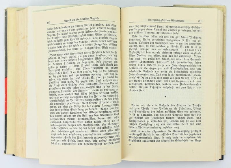 German Adolf Hitler Mein Kampf Book 1936