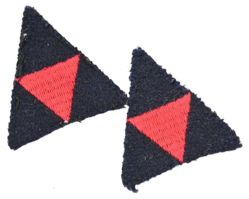 British WW2 3rd Infantry Division Formation Badge Set