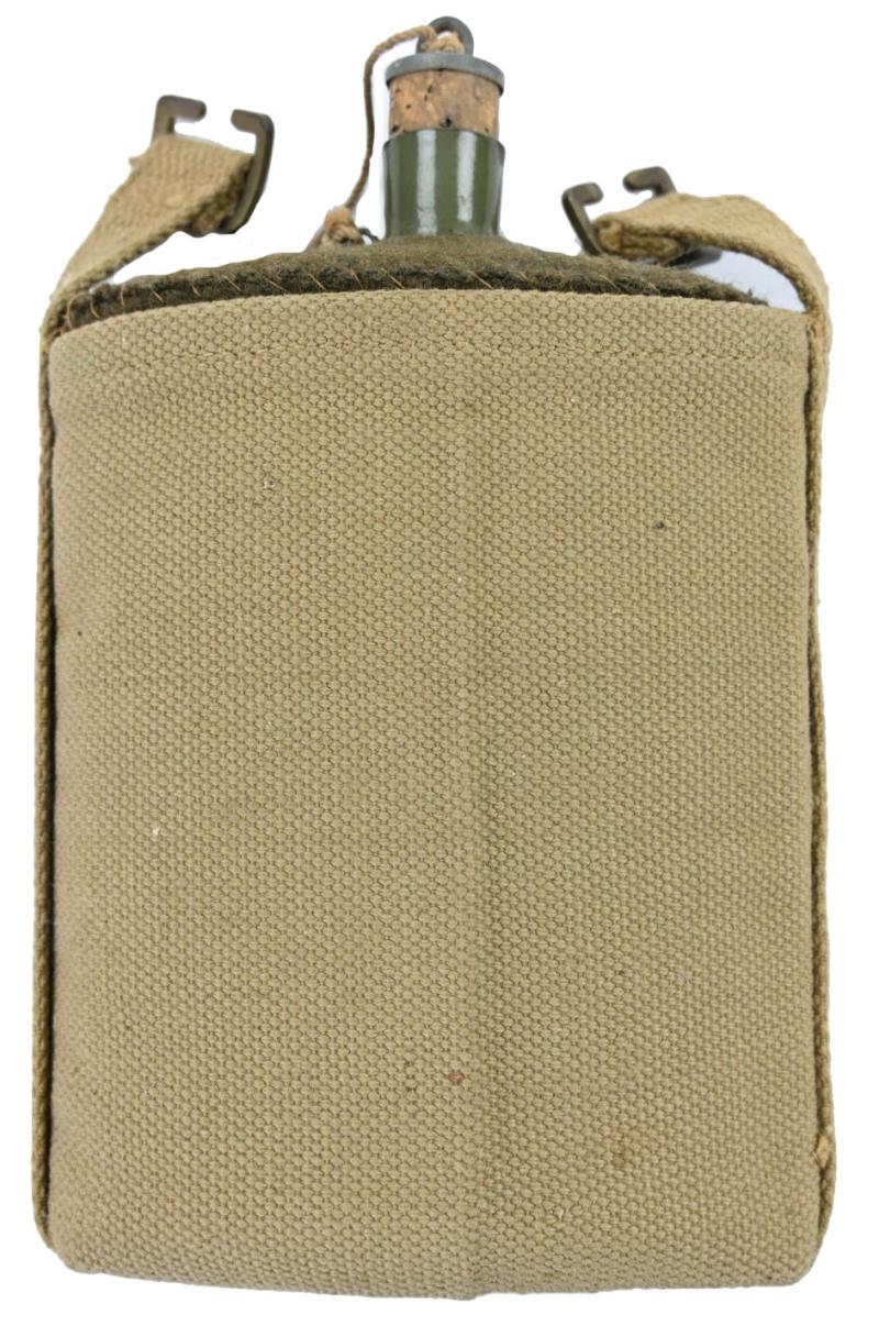 British WW2 Water Canteen with Cover 1942