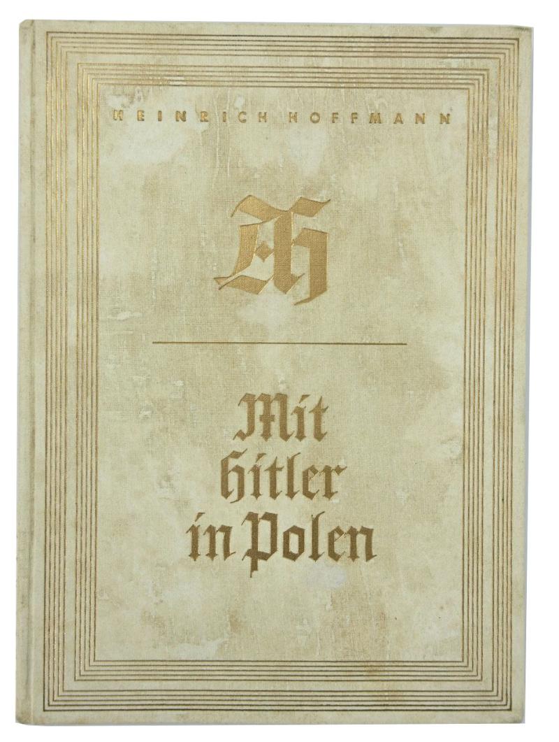 German Book Adolf Hitler 'Mit Hitler im Polen'