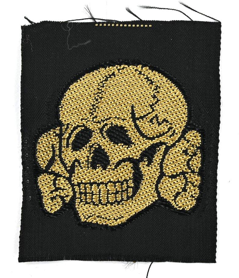 German Waffen-SS Tropical Cap Skull