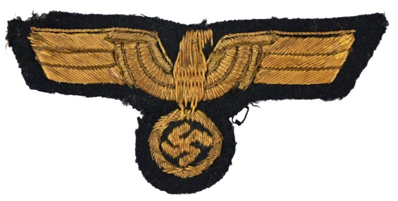 German KM Officer Tunic Breast Eagle