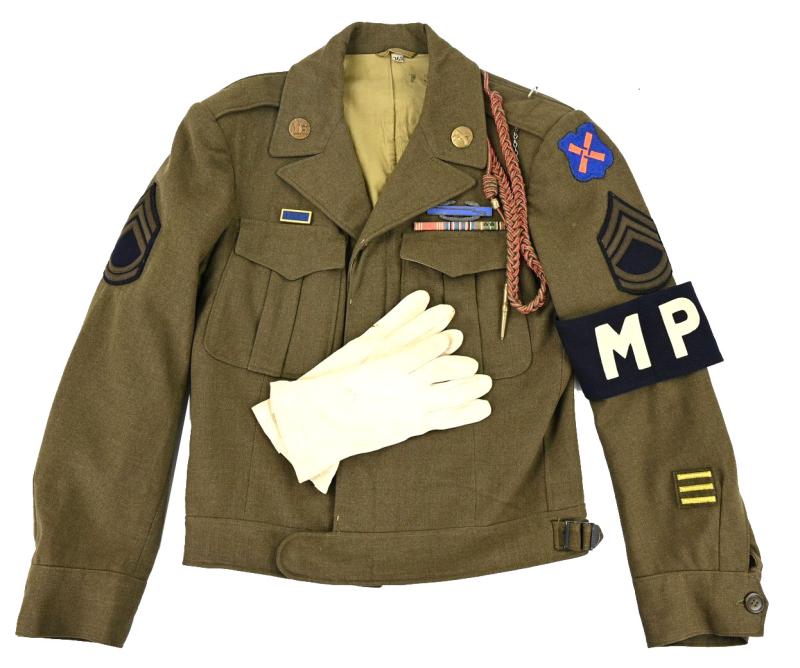 US WW2 XII Army Corps Military Police Tunic