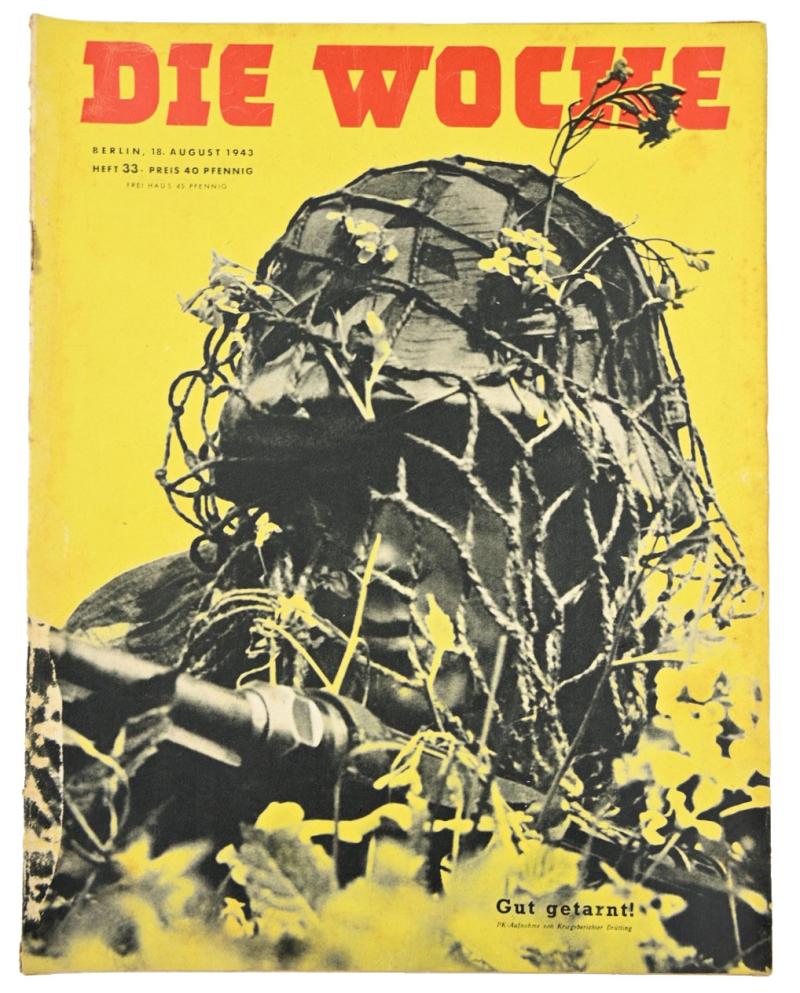 German Third Reich Magazine 'Die Woche' 1943