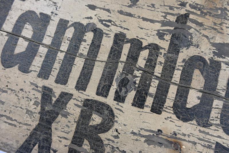 German Stalag XB Roadsign 'Lager Sandbostel'