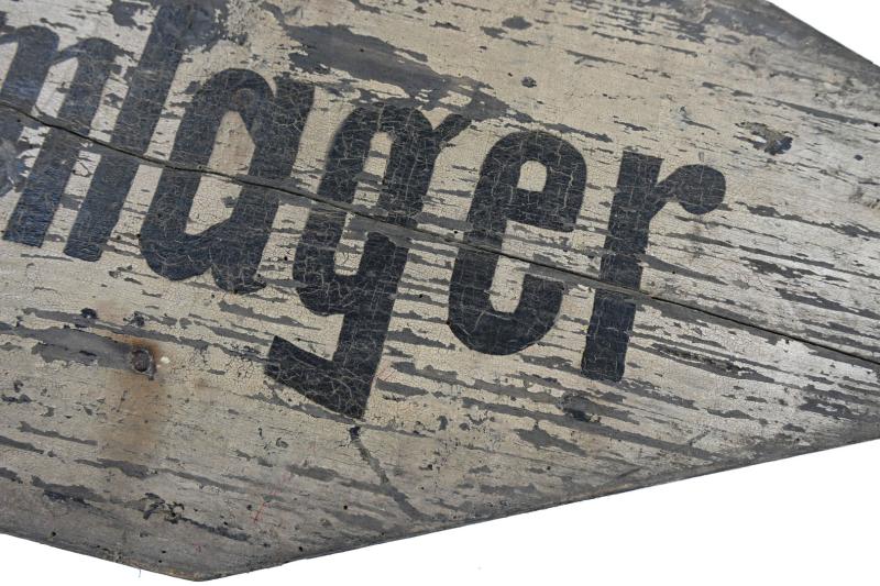 German Stalag XB Roadsign 'Lager Sandbostel'