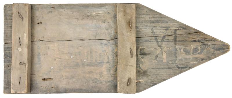 German Stalag XB Roadsign 'Lager Sandbostel'