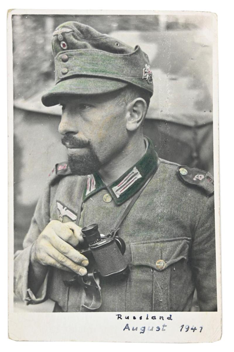 German WH GBJ Postcard