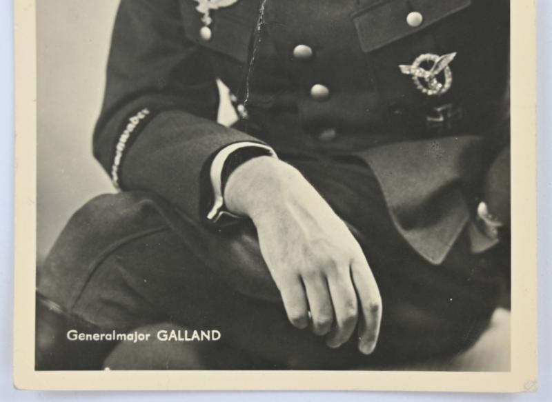 German Portrait Picture 'Generalmajor Galland'