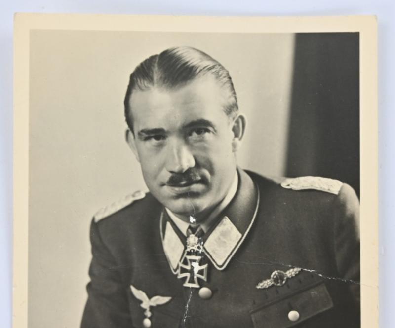 German Portrait Picture 'Generalmajor Galland'