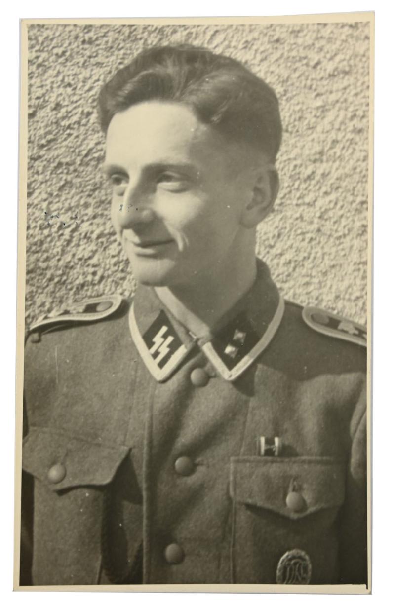 German Waffen-SS Portrait Picture SS-Truppführer