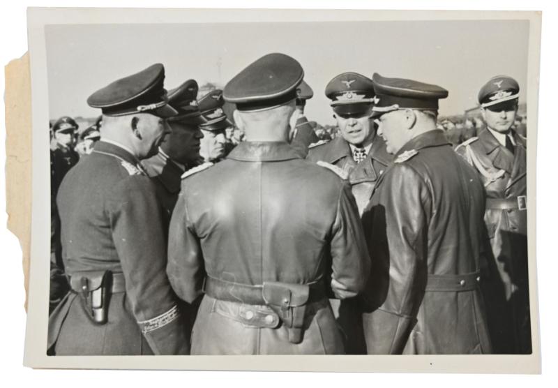 German LW Press Photo 'General Goring on the Westfront''