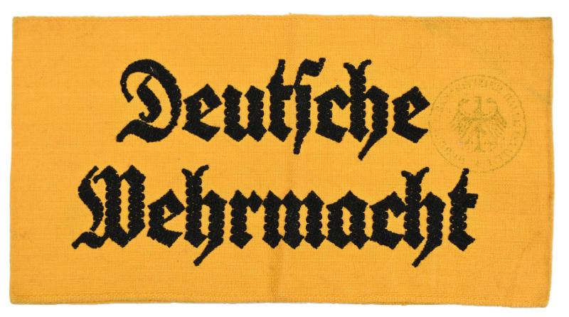 German Wehrmacht Armband