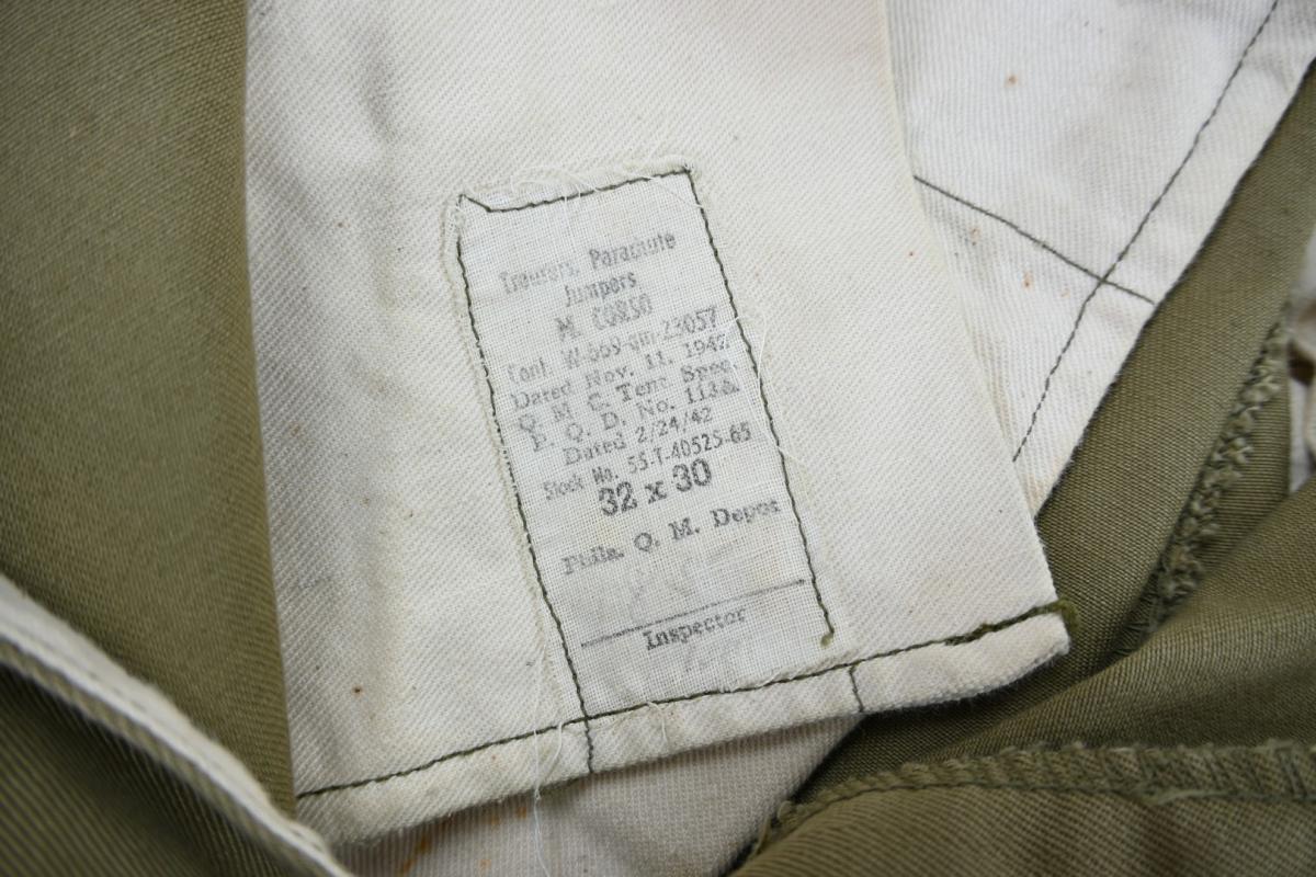 US WW2 M42 Paratrooper Combat Jumptrousers