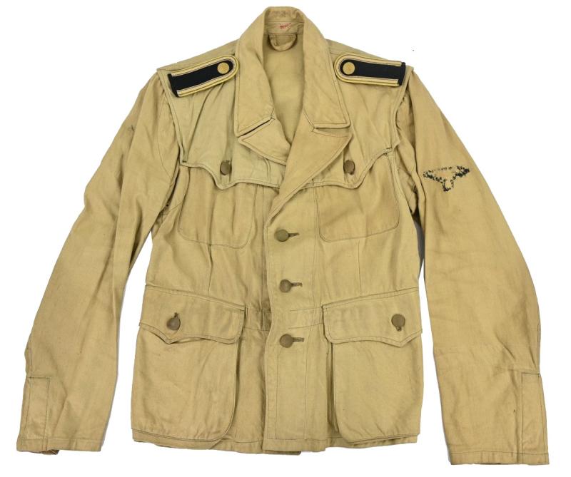 German Waffen-SS Tropical Sahariana Field Blouse