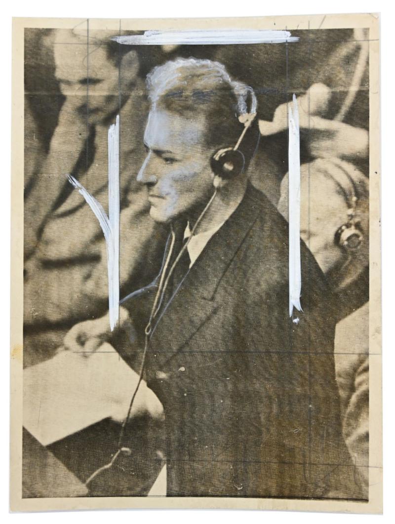Allied Nuremberg War Trails Picture 'Ernst Kaltenbrunner'