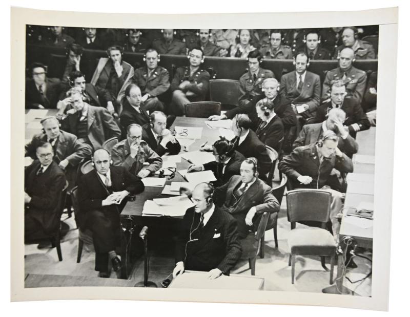 Allied Nuremberg War Trail Press Photo