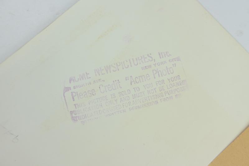 Allied Nuremberg War Trails Press Photo 'Nazi Leaders'