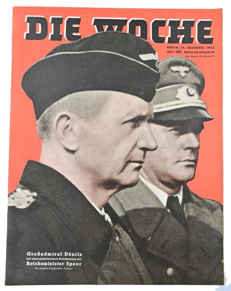 German Third Reich Magazine 'Die Woche' 1943