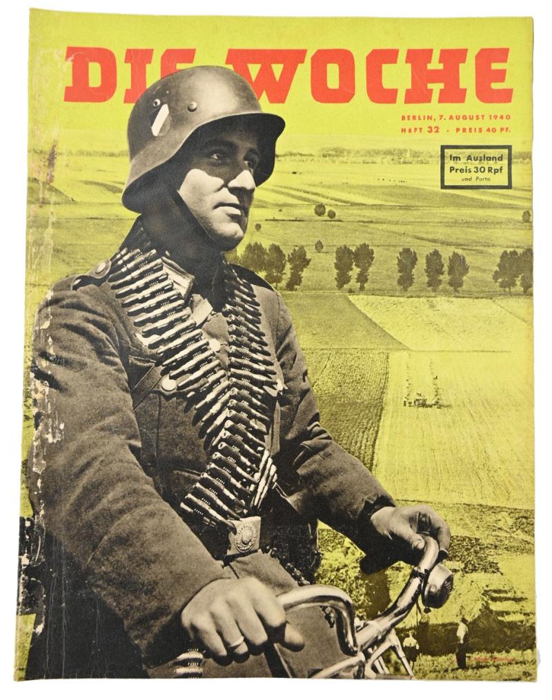 German Third Reich Magazine 'Die Woche' 1940