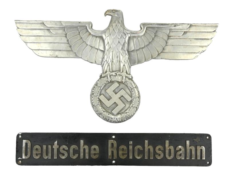 German Reichsbahn Designation Sign