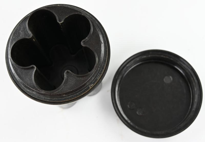 German WH Flare Gun Shell Container with Flare Shells