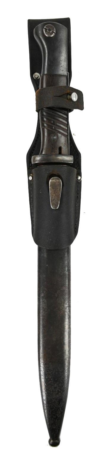German WH K98 Mauser Bayonet with Frog 'E.Pack & Sohn'