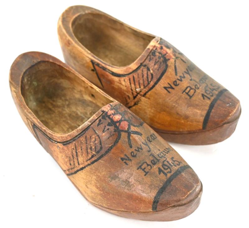 Belgian WW2 Wooden Shoes
