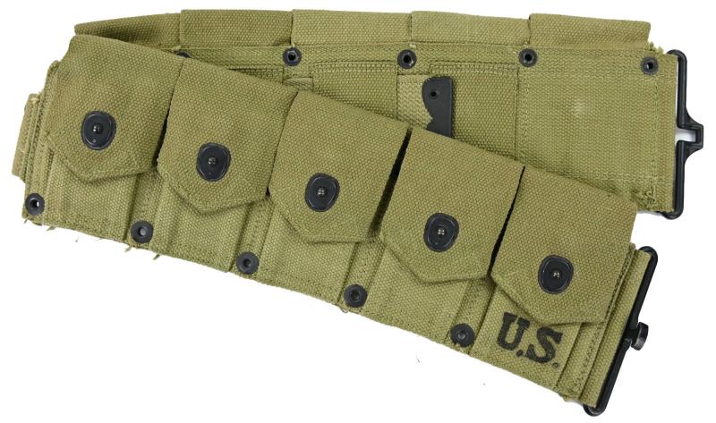 US WW2 M1 Garand Ammo Belt 1943