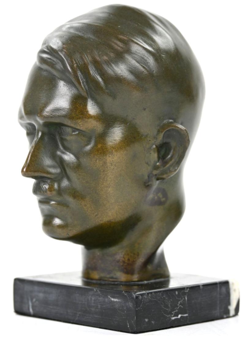 German Third Reich Period Adolf Hitler Head