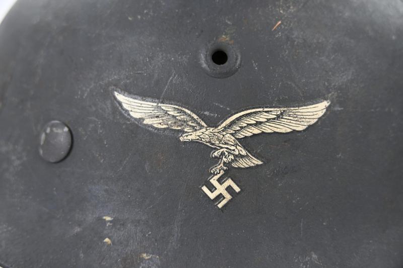 German LW M42 SD Combat Helmet