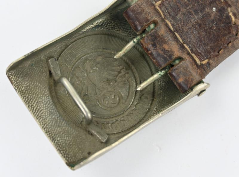 German Third Reich 'Postschutz' Beltbuckle with tab