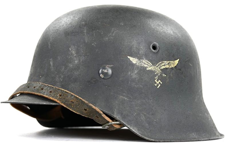 German LW M42 SD Combat Helmet