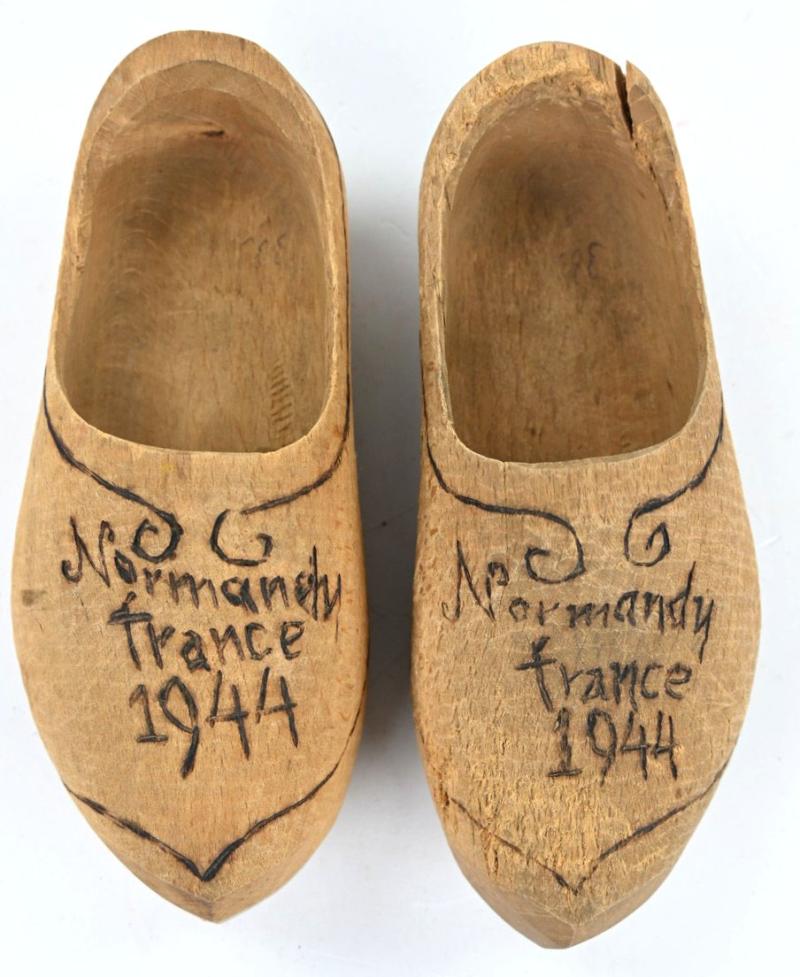 French WW2 Wooden Shoes
