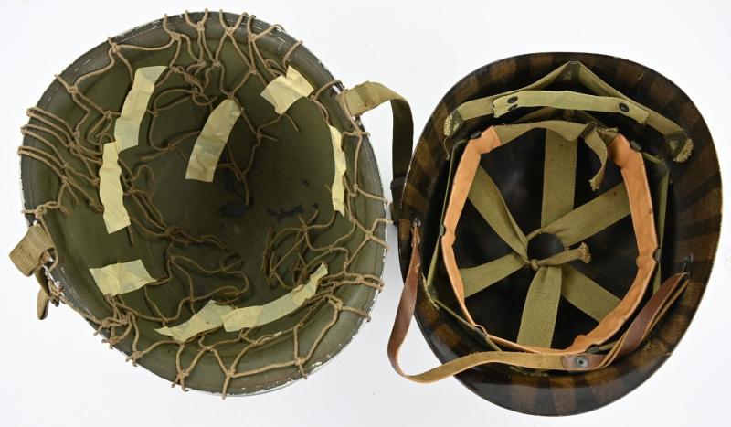 US WW2 M1 Combat Helmet with Helmet Net