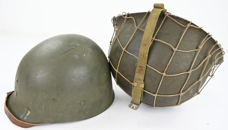 US WW2 M1 Combat Helmet with Helmet Net