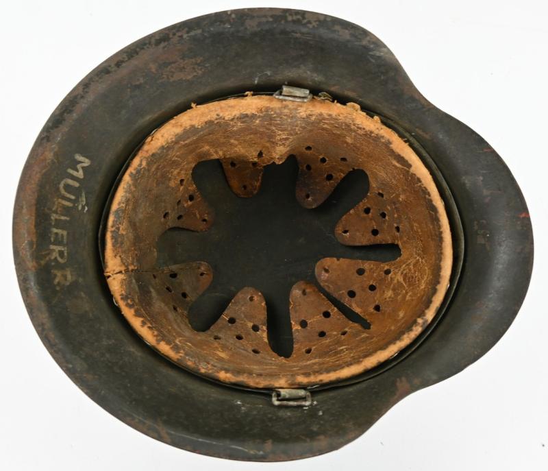 German WH M42 SD Combat Helmet 'Swastika'