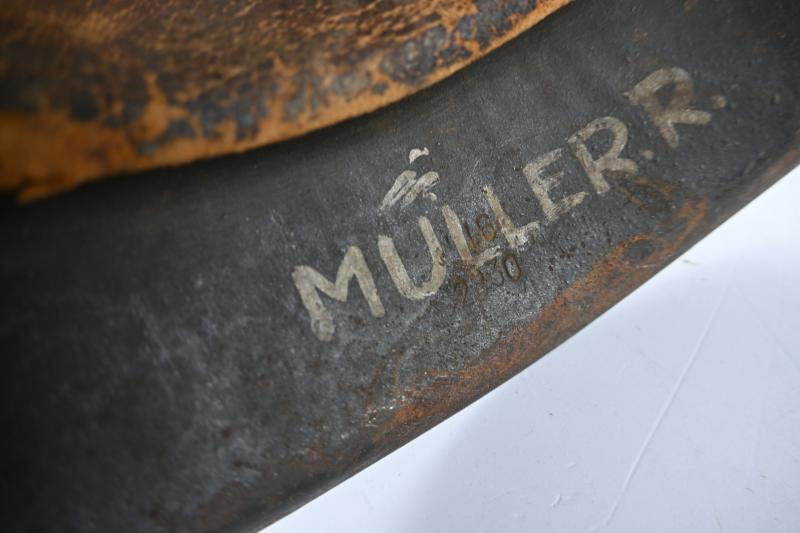 German WH M42 SD Combat Helmet 'Swastika'