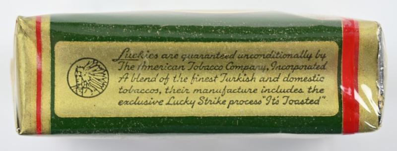 US WW2 Package of Lucky Strike Cigarets